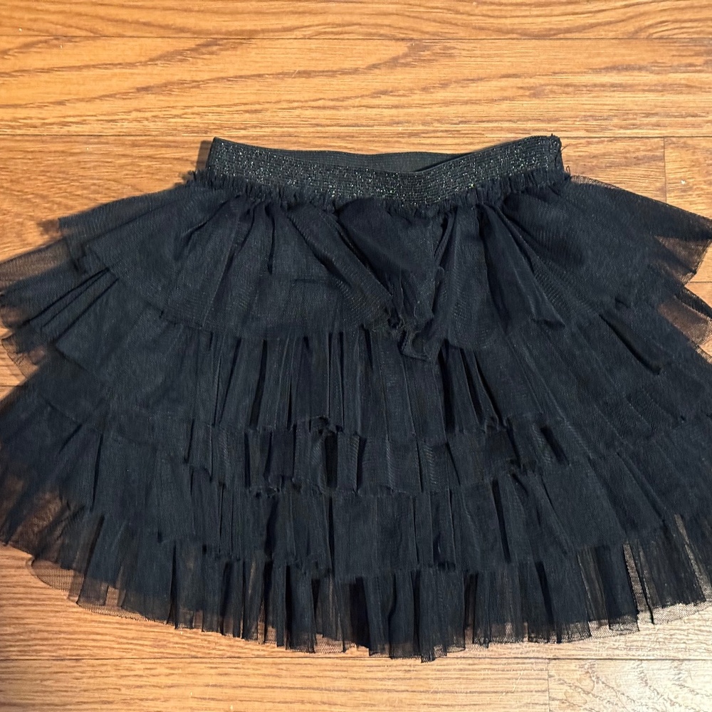 Zara Kids Black Tulle Skirt - Size 2T